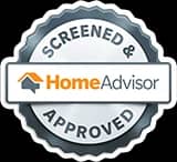 HomeAdvisor approved service badge